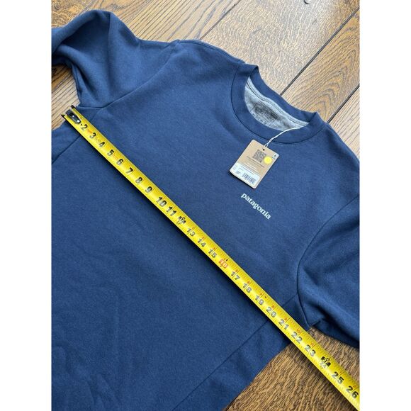 Patagonia Fitz Roy Icon Uprisal Crew Sweatshirt Men’s M / Womens L Blue NWT - Picture 7 of 8